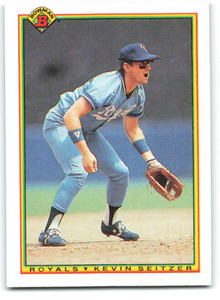 1990 Bowman #380 Kevin Seitzer VG Kansas City Royals 