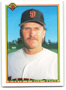 1990 Bowman #234 Bill Bathe VG San Francisco Giants 
