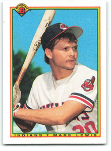 1990 Bowman #338 Mark Lewis VG Cleveland Indians 