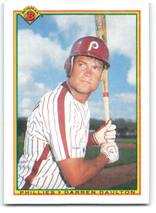 1990 Bowman #158 Darren Daulton VG Philadelphia Phillies 