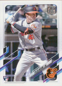 2021 Topps Update #US42 Tyler Nevin NM-MT  RC Rookie Baltimore Orioles 