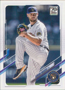 2021 Topps Update #US55 Adrian Houser NM-MT  Milwaukee Brewers 