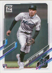 2021 Topps Update #US94 Jose Devers NM-MT  RC Rookie Miami Marlins 
