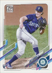 2021 Topps Update #US102 Joey Gerber NM-MT  RC Rookie Seattle Mariners 