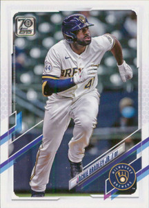 2021 Topps Update #US111 Jackie Bradley Jr. NM-MT  Milwaukee Brewers 