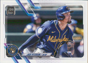 2021 Topps Update #US112 Jace Peterson NM-MT  Milwaukee Brewers 