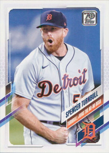 2021 Topps Update #US163 Spencer Turnbull Season Highlight NM-MT  Detroit Tigers 