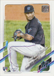 2021 Topps Update #US186 Sixto Sanchez Rookie Debut NM-MT  Miami Marlins 