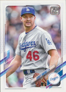 2021 Topps Update #US225 Corey Knebel NM-MT  Los Angeles Dodgers 