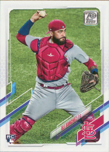 2021 Topps Update #US244 Ali Sanchez NM-MT  RC Rookie St. Louis Cardinals 