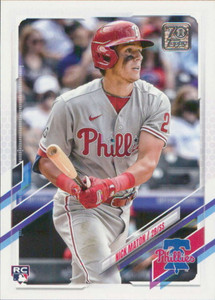 2021 Topps Update #US251 Nick Maton NM-MT  RC Rookie Philadelphia Phillies 