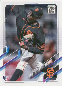 2021 Topps Update #US280 Gregory Santos NM-MT  RC Rookie San Francisco Giants 
