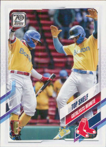 2021 Topps Update #US287 Alex Verdugo/Enrique Hernandez NM-MT  Boston Red Sox 