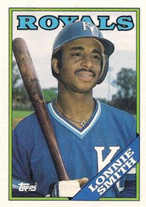 1988 Topps #777 Lonnie Smith NM-MT Kansas City Royals 