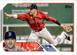 2023 Topps #10 Trevor Story NM-MT  Boston Red Sox 