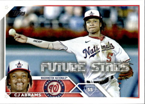 2023 Topps #35 CJ Abrams NM-MT  Washington Nationals 