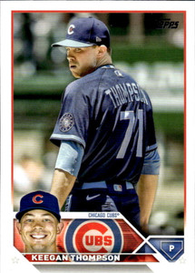 2023 Topps #40 Keegan Thompson NM-MT  Chicago Cubs 