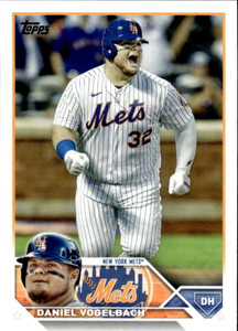 2023 Topps #147 Daniel Vogelbach NM-MT  New York Mets 