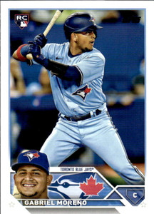 2023 Topps #169 Gabriel Moreno NM-MT  RC Rookie Toronto Blue Jays 