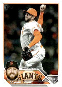 2023 Topps #180 Dominic Leone NM-MT  San Francisco Giants 