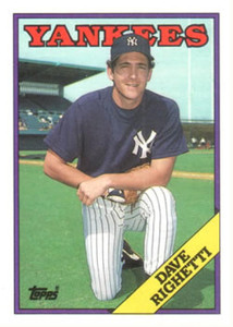 1988 Topps #790 Dave Righetti NM-MT New York Yankees 