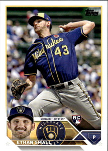 2023 Topps #87 Ethan Small NM-MT  RC Rookie Milwaukee Brewers 
