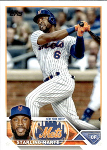 2023 Topps #199 Starling Marte NM-MT  New York Mets 