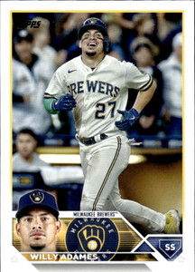 2023 Topps #106 Willy Adames NM-MT  Milwaukee Brewers 
