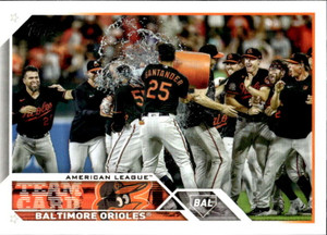 2023 Topps #112 Baltimore Orioles NM-MT  Team Card 