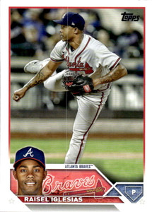 2023 Topps #115 Raisel Iglesias NM-MT  Atlanta Braves 