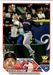 2023 Topps #116 Steven Kwan NM-MT  Cleveland Guardians 