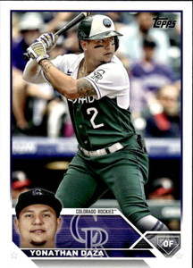 2023 Topps #122 Yonathan Daza NM-MT  Colorado Rockies 