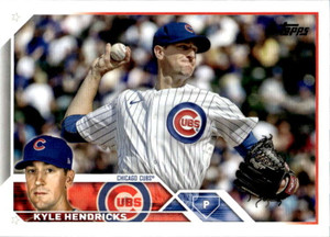 2023 Topps #137 Kyle Hendricks NM-MT  Chicago Cubs 