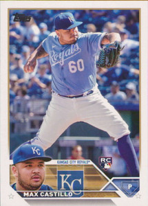 2023 Topps #251 Max Castillo NM-MT  RC Rookie Kansas City Royals 