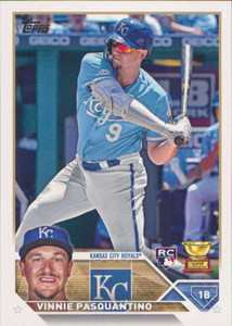 2023 Topps #302 Vinnie Pasquantino NM-MT  RC Rookie Kansas City Royals 