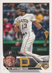 2023 Topps #314 Ke'Bryan Hayes NM-MT  Pittsburgh Pirates 