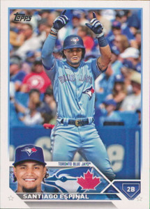 2023 Topps #324 Santiago Espinal NM-MT  Toronto Blue Jays 