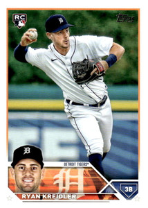 2023 Topps #356 Ryan Kreidler NM-MT  RC Rookie Detroit Tigers 