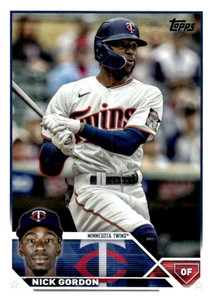 2023 Topps #357 Nick Gordon NM-MT  Minnesota Twins 