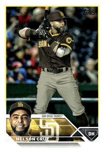 2023 Topps #520 Nelson Cruz NM-MT  San Diego Padres 