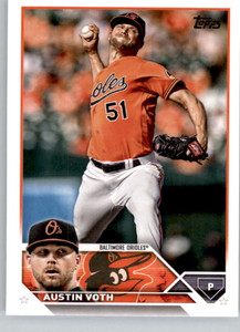 2023 Topps #647 Austin Voth NM-MT  Baltimore Orioles 