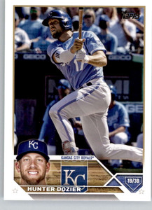 2023 Topps #637 Hunter Dozier NM-MT  Kansas City Royals 