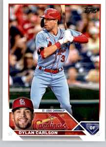 2023 Topps #624 Dylan Carlson NM-MT  St. Louis Cardinals 