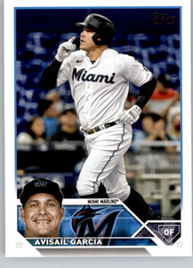 2023 Topps #606 Avisail Garcia NM-MT  Miami Marlins 