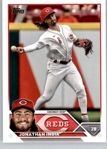 2023 Topps #594 Jonathan India NM-MT  Cincinnati Reds 