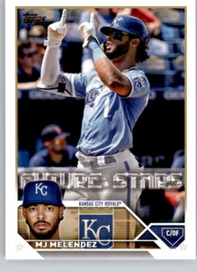 2023 Topps #587 MJ Melendez NM-MT  Kansas City Royals 