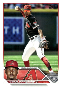 2023 Topps #531 Geraldo Perdomo NM-MT  Arizona Diamondbacks 
