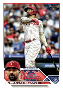 2023 Topps #527 Nick Castellanos NM-MT  Philadelphia Phillies 