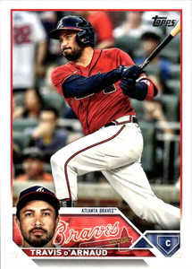 2023 Topps #483 Travis d'Arnaud NM-MT  Atlanta Braves 