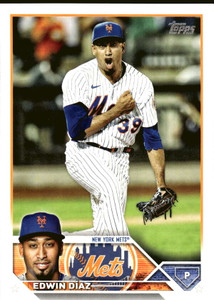 2023 Topps #482 Edwin Diaz NM-MT  New York Mets 